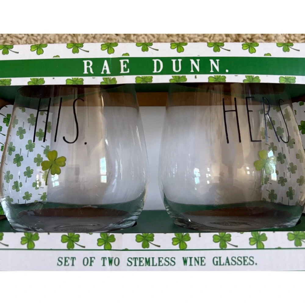 Rae Dunn shape clover color